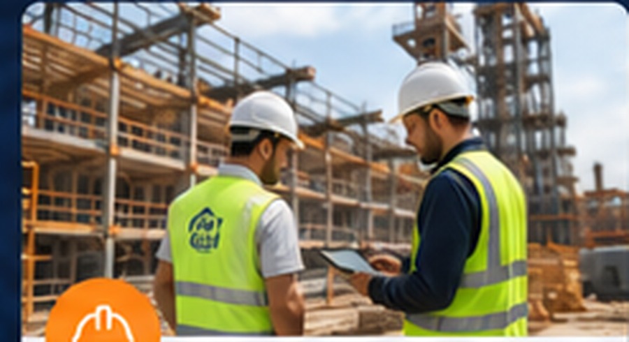 Construction field work